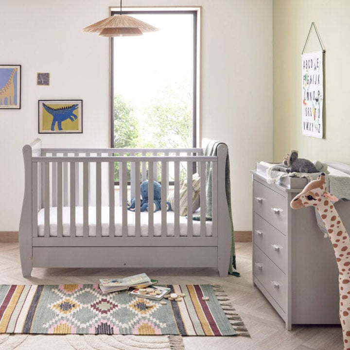 Babymore Furniture Sets Babymore Stella 2 Piece Room Set - Grey