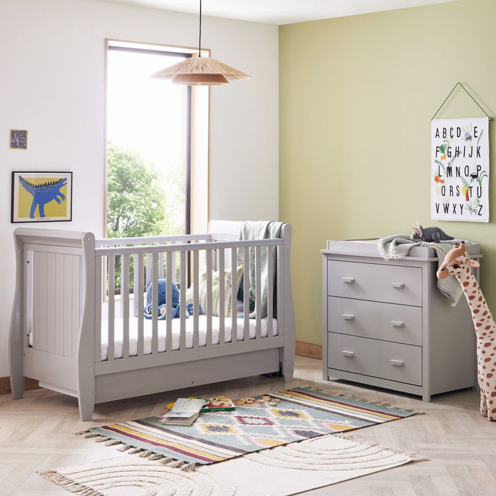 Babymore Furniture Sets Babymore Stella 2 Piece Room Set - Grey