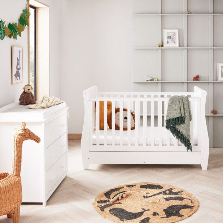 Babymore Furniture Sets Babymore Stella 2 Piece Room Set - White