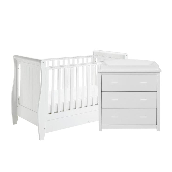 Babymore Furniture Sets Babymore Stella 2 Piece Room Set - White