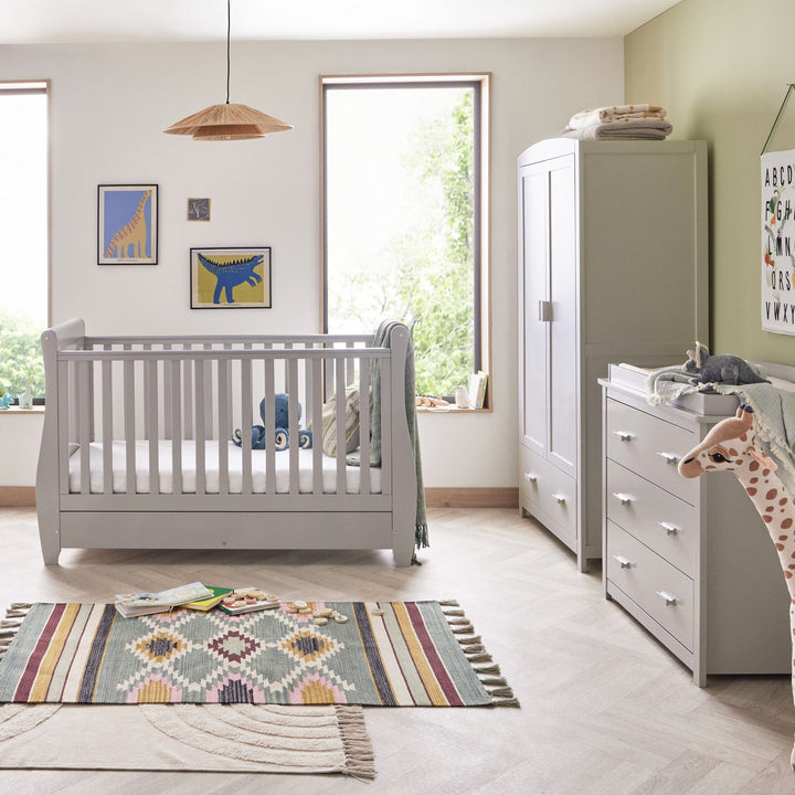 Babymore Furniture Sets Babymore Stella 3 Piece Room Set - Grey