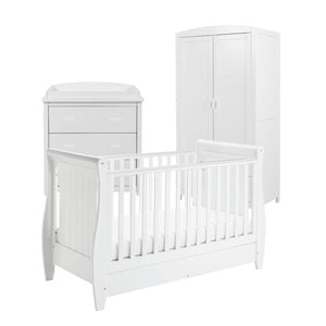 Babymore Furniture Sets Babymore Stella 3 Piece Room Set - White