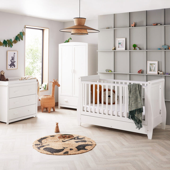 Babymore Furniture Sets Babymore Stella 3 Piece Room Set - White