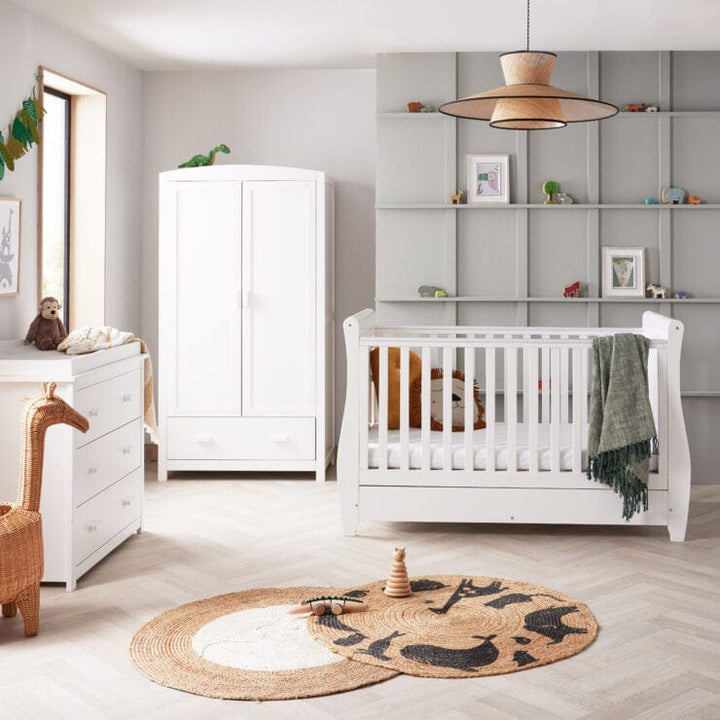 Babymore Furniture Sets Babymore Stella 3 Piece Room Set - White