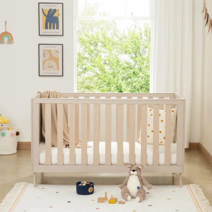 Babymore Nursery Furniture Babymore Dante Cot Bed - Cashmere