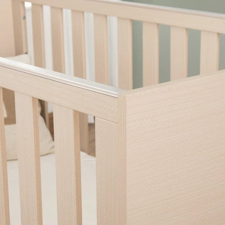 Babymore Nursery Furniture Babymore Dante Cot Bed - Natural