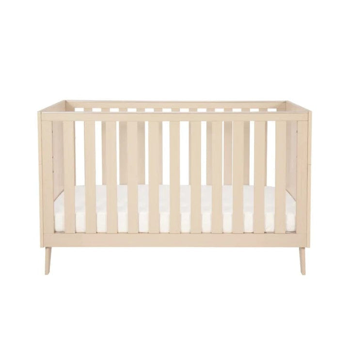 Babymore Nursery Furniture Babymore Dante Cot Bed - Natural