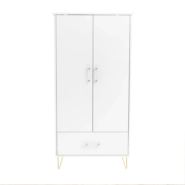 Babymore Nursery Furniture Babymore Kimi Nursery Wardrobe - Acrylic