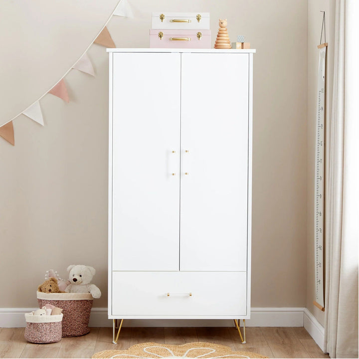 Babymore Nursery Furniture Babymore Kimi Nursery Wardrobe - Acrylic