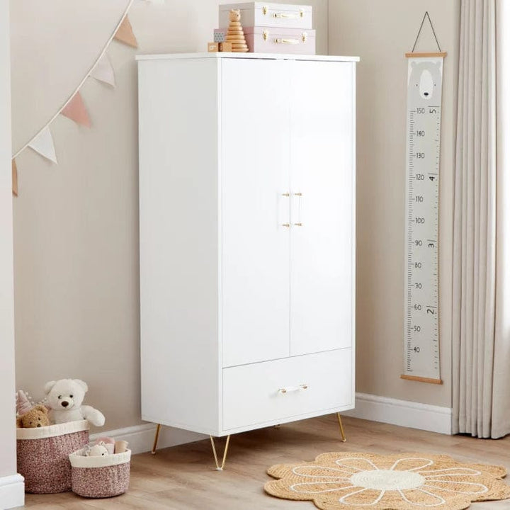 Babymore Nursery Furniture Babymore Kimi Nursery Wardrobe - Acrylic