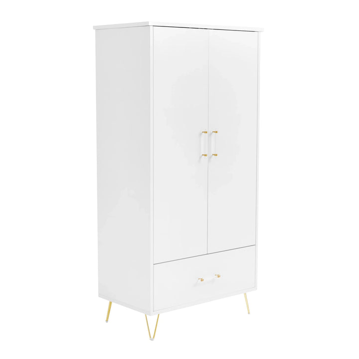 Babymore Nursery Furniture Babymore Kimi Nursery Wardrobe - Acrylic