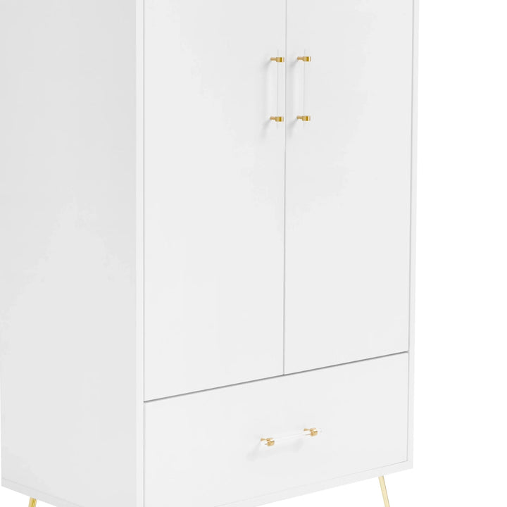 Babymore Nursery Furniture Babymore Kimi Nursery Wardrobe - Acrylic