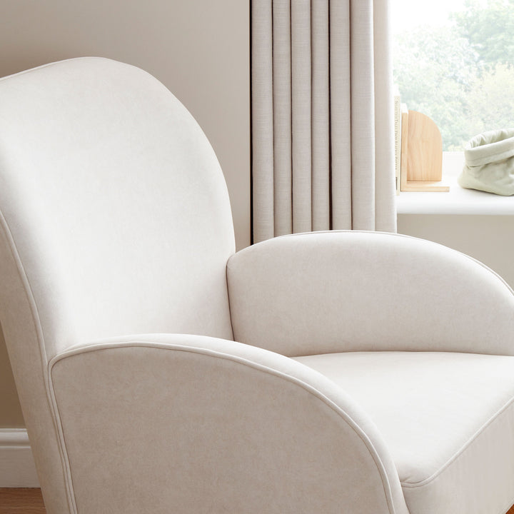 Babymore Nursing Chairs Babymore Freya Nursing Chair with Stool - Cream