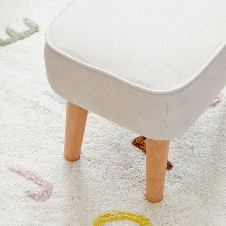 Babymore Nursing Chairs Babymore Freya Nursing Chair with Stool - Cream