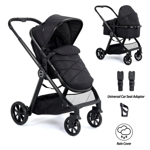 Babymore prams & pushchairs Babymore Mimi 2in1 Pram and Pushchair - Black