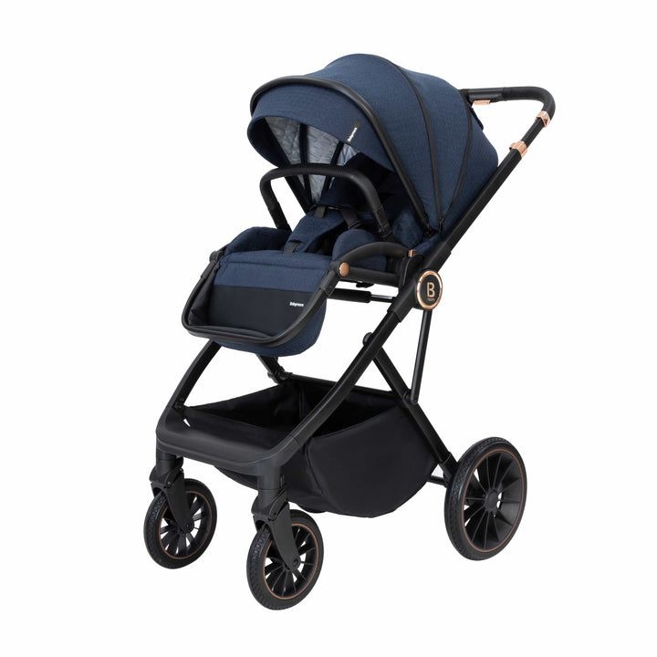 Babymore Pushchairs Babymore Chia Pram & Pushchair - Midnight Blue