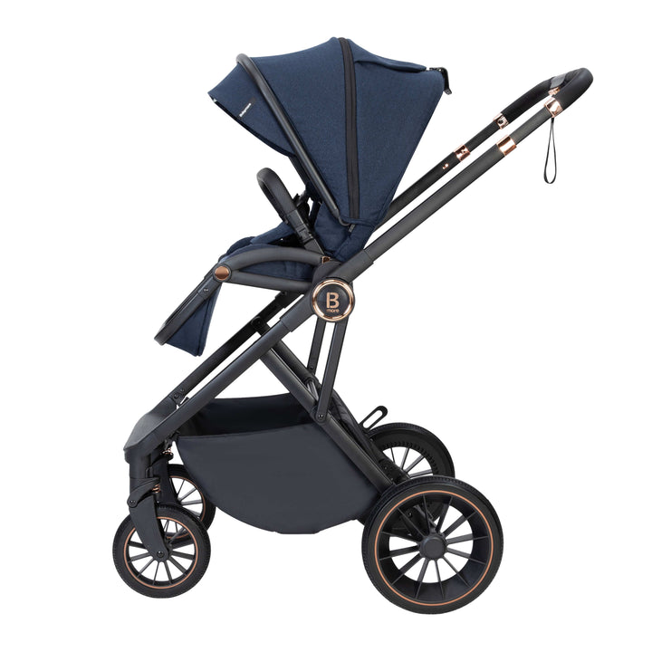 Babymore Pushchairs Babymore Chia Pram & Pushchair - Midnight Blue