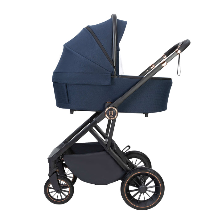 Babymore Pushchairs Babymore Chia Pram & Pushchair - Midnight Blue