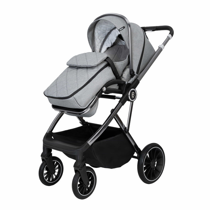 Babymore Pushchairs Babymore Chia Pram & Pushchair - Pearl Grey