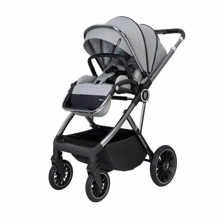 Babymore Pushchairs Babymore Chia Pram & Pushchair - Pearl Grey