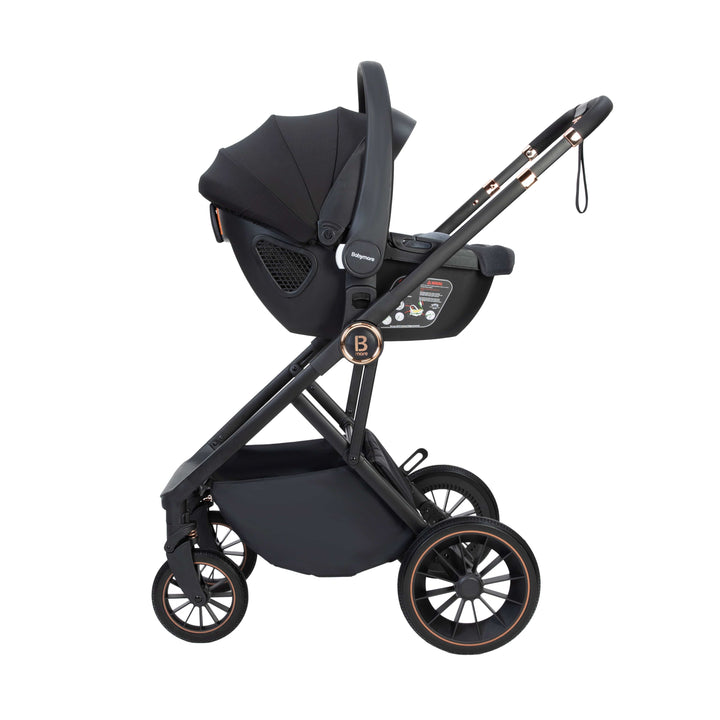 Babymore Travel Systems Babymore Chia, (Coco) Travel System - Midnight Blue