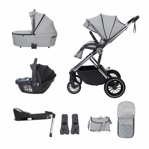 Babymore Travel Systems Babymore Chia, (Coco) Travel System - Pearl Grey