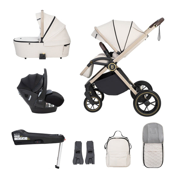 Babymore Travel Systems Babymore Kai, (Pecan) Travel System - Sandstone