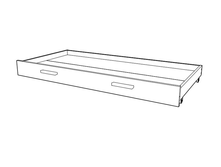 BabyStyle Under Drawer BabyStyle Vancouver Trundle Drawer