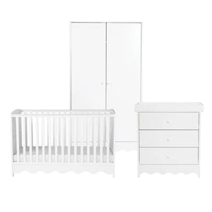 Bebe & Beyond Furniture Sets Bebe & Beyond Dancer (3 Piece) Room Set - White