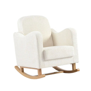 Bebe & Beyond Nursing Chairs Bebe & Beyond Soother Nursing Chair - Off White Boucle