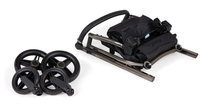 Bebecar Travel Systems Bebecar Flowy 3 in 1 Travel System - Black