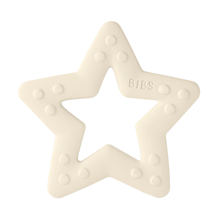 BIBS Pacifiers & Teethers BIBS Baby Bitie Star Teether - Ivory