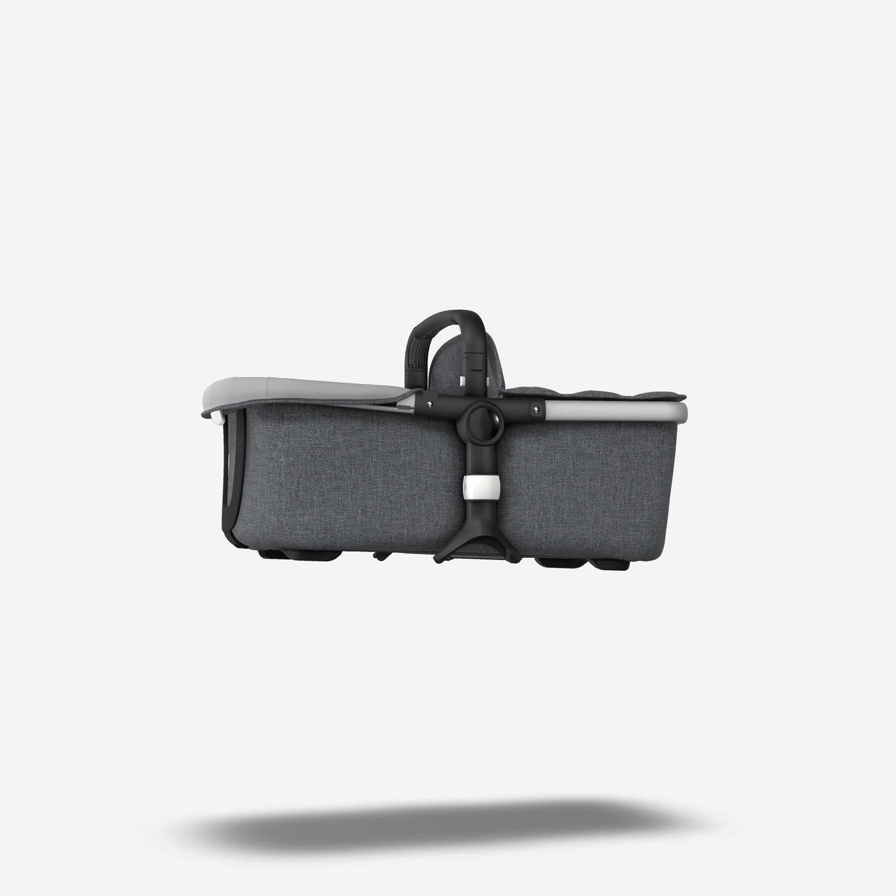 Bugaboo Fox Carrycot Tailored Fabric Set Grey Melange UK Baby Centre