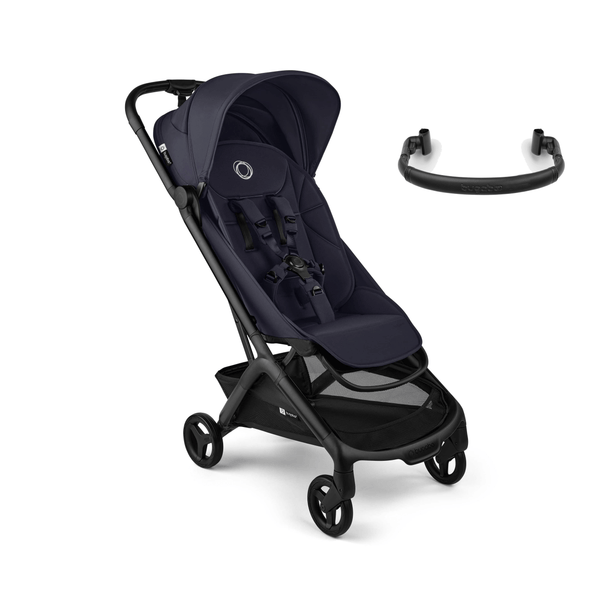 Bugaboo Compact Strollers Bugaboo Butterfly 2 Stroller with Bumper Bar - Deep Indigo
