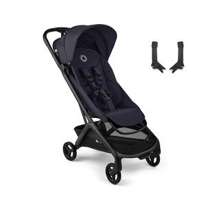Bugaboo Compact Strollers Bugaboo Butterfly 2 Stroller with Car Seat Adapter - Deep Indigo