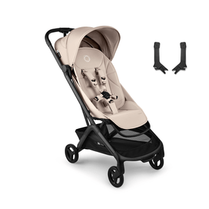 Bugaboo Compact Strollers Bugaboo Butterfly 2 Stroller with Car Seat Adapter - Desert Taupe