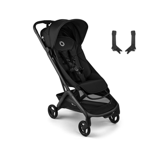 Bugaboo Compact Strollers Bugaboo Butterfly 2 Stroller with Car Seat Adapter - Heritage Black