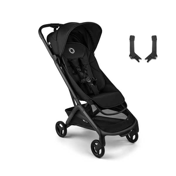 Bugaboo Compact Strollers Bugaboo Butterfly 2 Stroller with Car Seat Adapter - Heritage Black