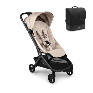 Bugaboo Compact Strollers Bugaboo Butterfly 2 Stroller with Transport Bag - Desert Taupe