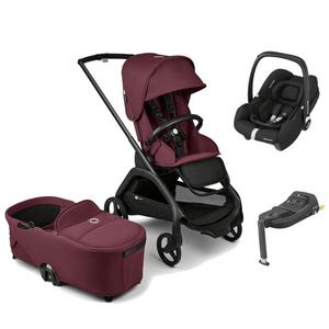 Bugaboo compact strollers Bugaboo Dragonfly (Cabriofix i-Size) Travel System - Cherry Red