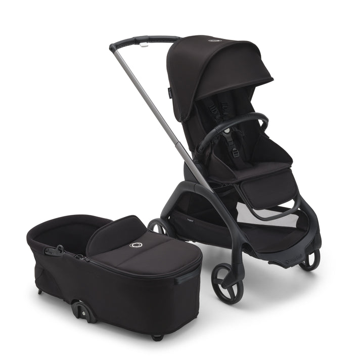 Bugaboo compact strollers Bugaboo Dragonfly Pushchair Essential Bundle - Graphite/Midnight Black [EXCLUSIVE]