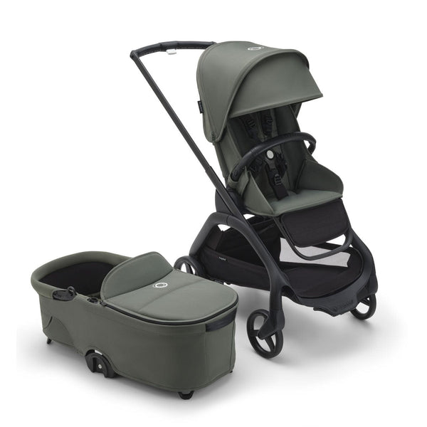 Bugaboo compact strollers Bugaboo Dragonfly Pushchair with Carrycot - Forest Green