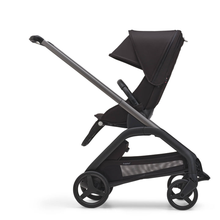 Bugaboo compact strollers Bugaboo Dragonfly Pushchair with Carrycot - Graphite/Midnight Black