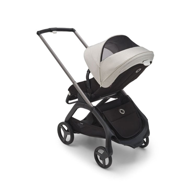 Bugaboo compact strollers Bugaboo Dragonfly Pushchair with Carrycot - Graphite/Midnight Black/Misty White