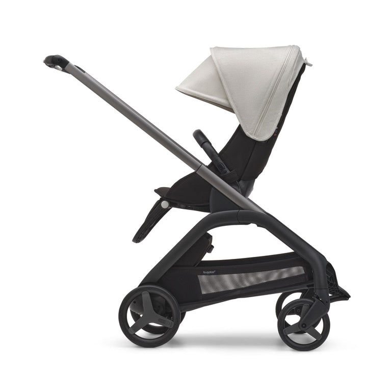 Bugaboo compact strollers Bugaboo Dragonfly Pushchair with Carrycot - Graphite/Midnight Black/Misty White