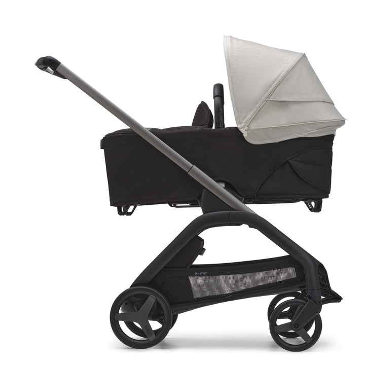 Bugaboo compact strollers Bugaboo Dragonfly Pushchair with Carrycot - Graphite/Midnight Black/Misty White