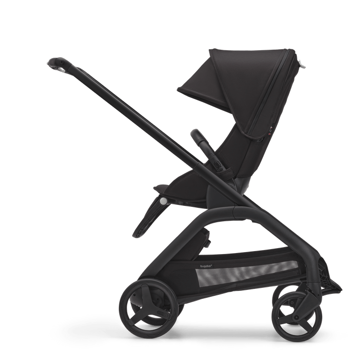 Bugaboo compact strollers Bugaboo Dragonfly Pushchair with Carrycot - Midnight Black