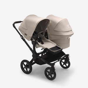 Bugaboo Prams & Pushchairs Bugaboo Donkey 5 Duo - Black/Desert Taupe/Desert Taupe