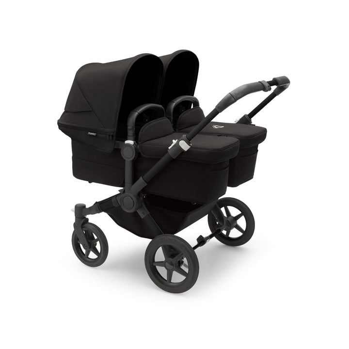 Bugaboo Prams & Pushchairs Bugaboo Donkey 5 Twin Cabriofix i-Size Bundle- Black/Midnight Black/Midnight Black