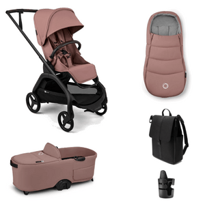 Bugaboo Prams & Pushchairs Bugaboo Dragonfly Plus Complete Bundle - Dusty Pink